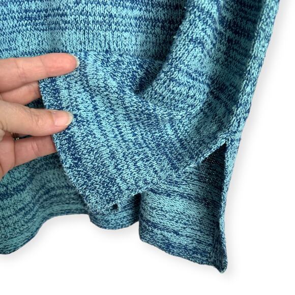 KOOS Of Course! 100% Silk Space Dye Artsy Tunic Sweater Women's Size 1X - Picture 7 of 10